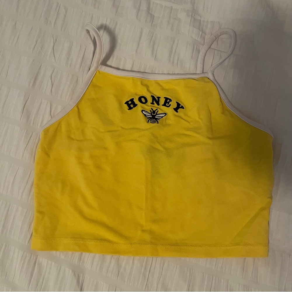 Honey Bee Crop Top